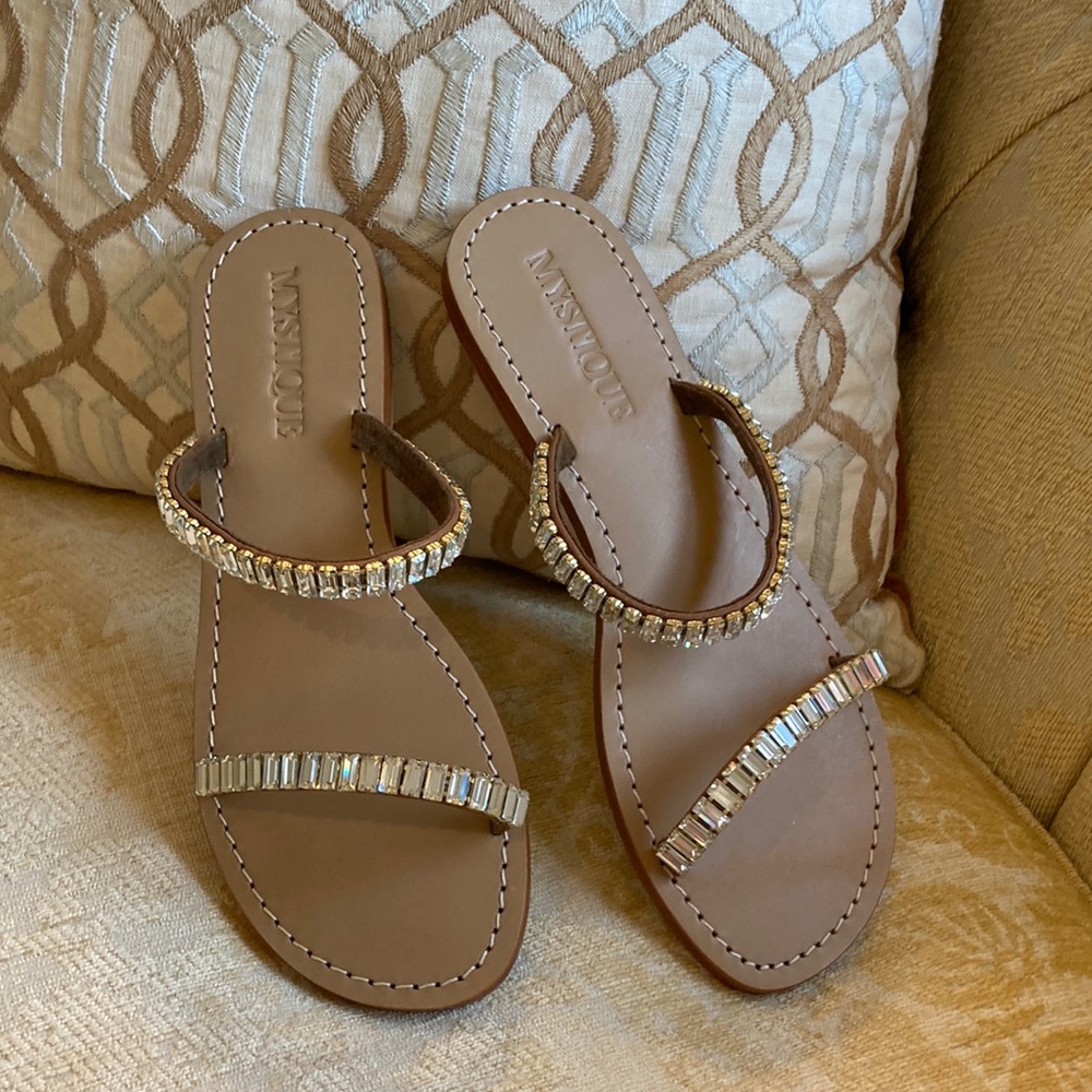 Mystique Boutique 💎 Jeweled Sandals